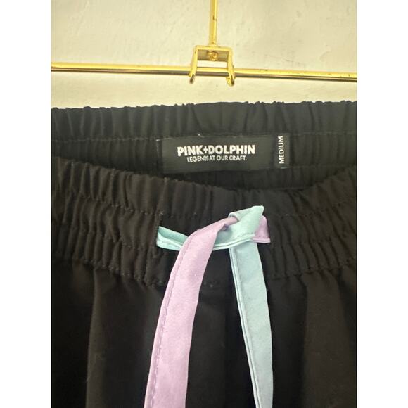 Pink Victorias Secret Dolphin Mr. Positive Windbreaker jacket and Pants set SzM - Picture 4 of 6